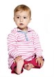 Pink Stripe Baby Dress